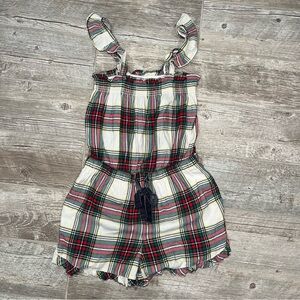 Aerie Flannel Romper